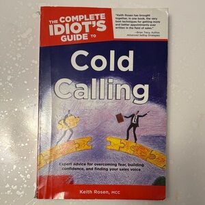 The Complete Idiot's Guide to Cold Calling - Purple Cover